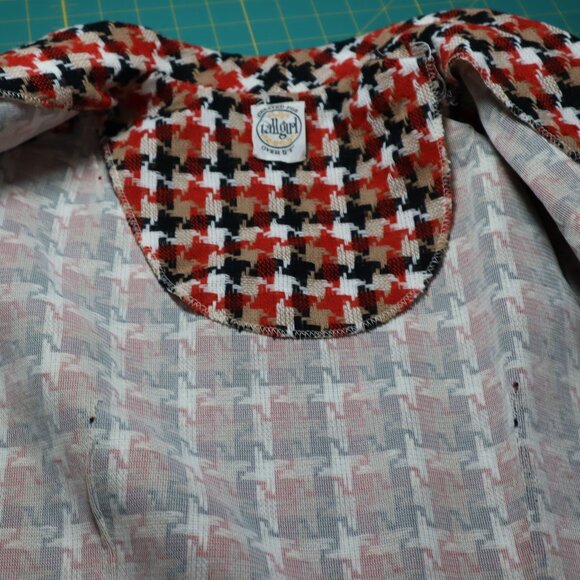 Shellys Tall Girl Tweed Jacket Women XL Multi Rich Auntie Core Retro Vintage 70s - Picture 7 of 8